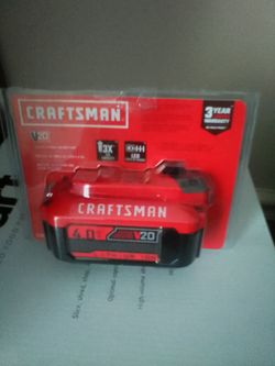 Craftsman 20v battery (4.0ah)