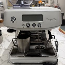 Breville Barista Pro BES878 (White Sea Salt)