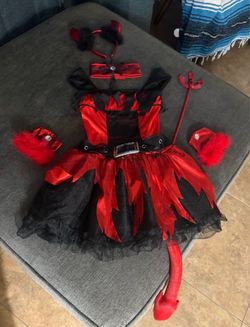 Ladies small She Devil Halloween costume