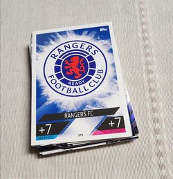 Rangers FC Soccer Cards Bundle 16 Included