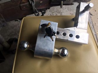 Toll hitch ball with all the keys