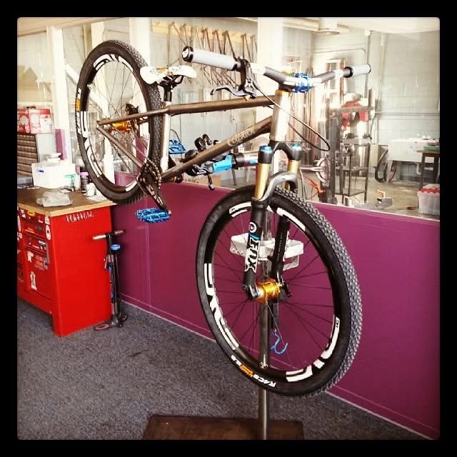 US Made 3/2.5 Titanium 26” Dirt Jump Frame