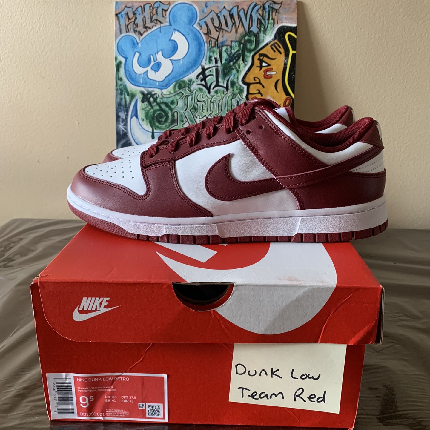 Nike Dunk Low Team Red DD1391-601 