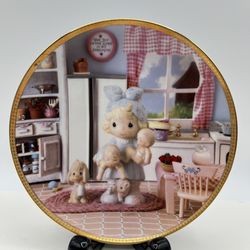 Precious Moments Plate Collection “The Joy Of The Lord Is My Strength “