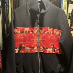 Men’s Pendleton Bomber Jacket - Medium 