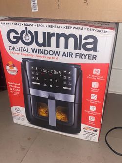 Gourmia digital window air fryer