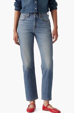 Levi’s Crop Straight Leg Jeans 