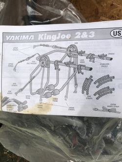 Yakima bike carrier for car. New