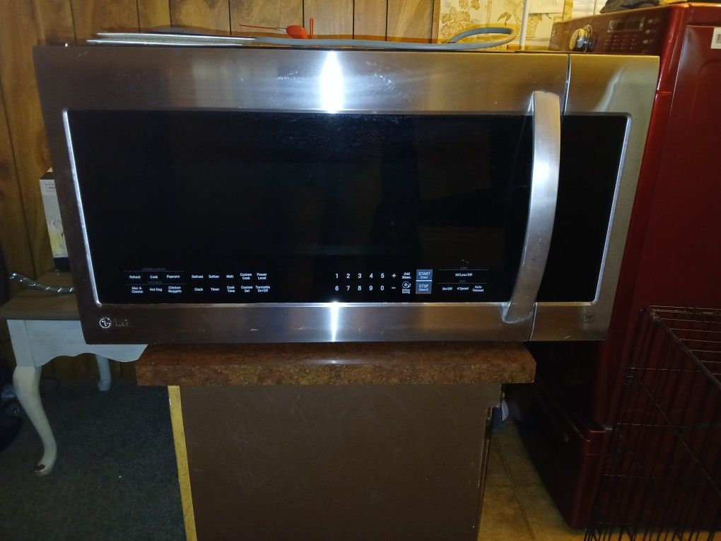 LG Microwave For Under Exhaust Hood