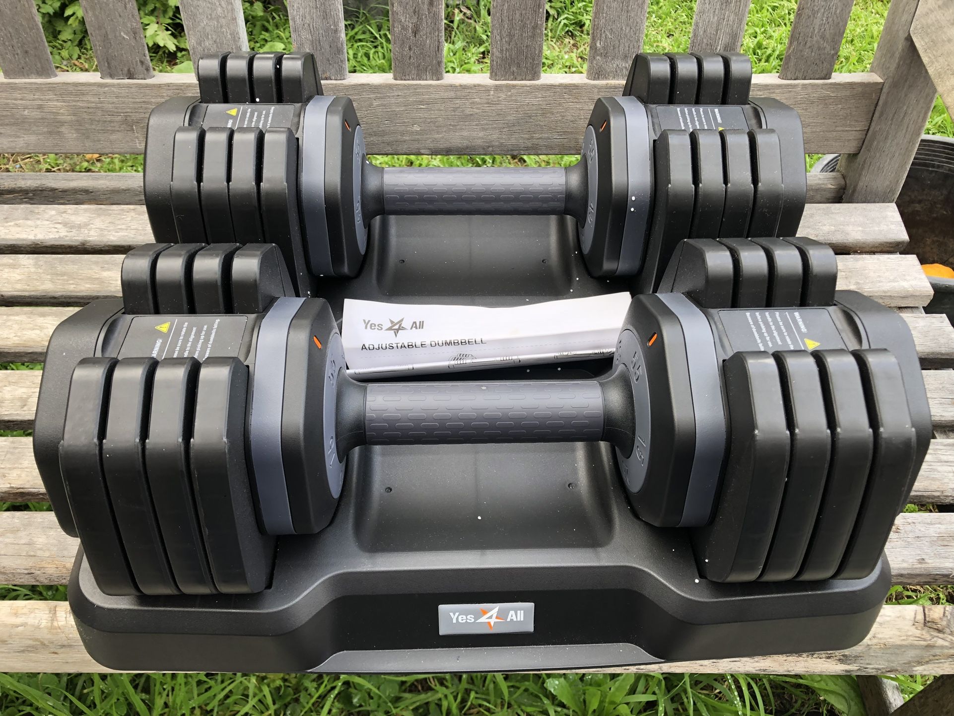 55lbs Adjustable Dumbbells Black Friday Sale!!! for Sale in Buena Park ...