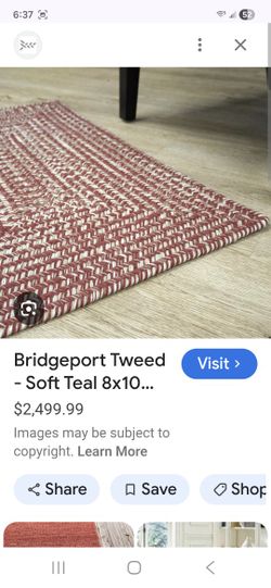 macon tweed toasted red 8x10 rug