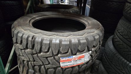 New Tires LT 33x12.50R20 Toyo RT 10ply LRE DOT 2023 $295 each