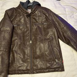 New Levi Jacket Men’s XL With Hoodie 