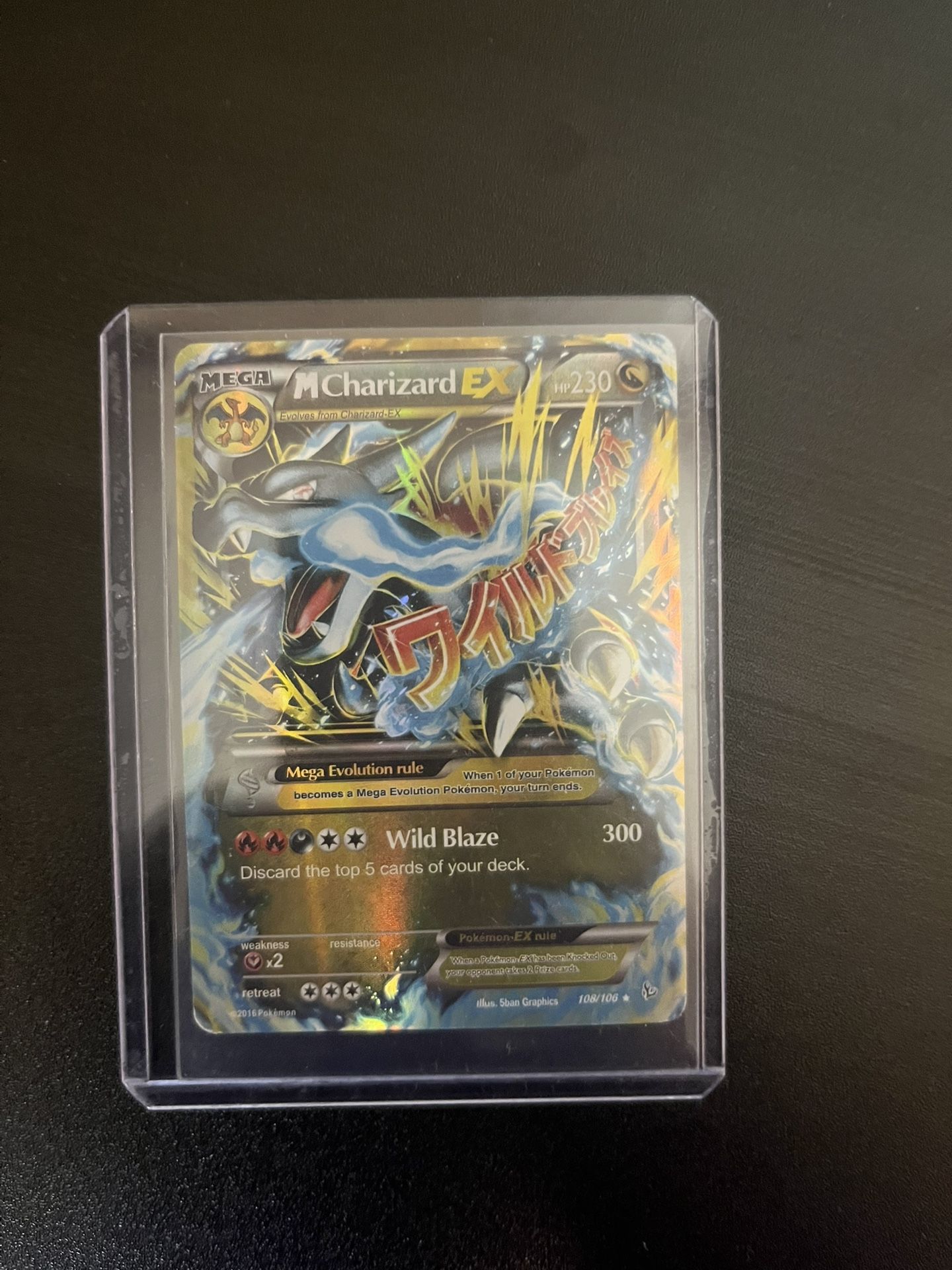Mega Charizard Ex, Take At 85 Percent Market