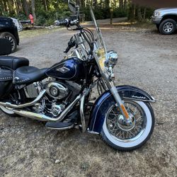 2013 Heritage Harley Davidson Motorcycle
