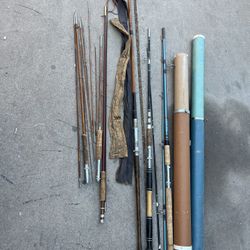 Antique Fishing Poles