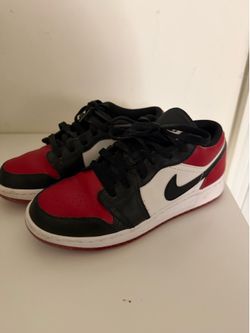 Jordan 1 Low Bred Toe