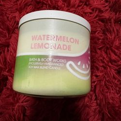 Bath And Body Works Candles “WATERMELON LEMONADE/ Champagne Toast . Soy Wax Blend 