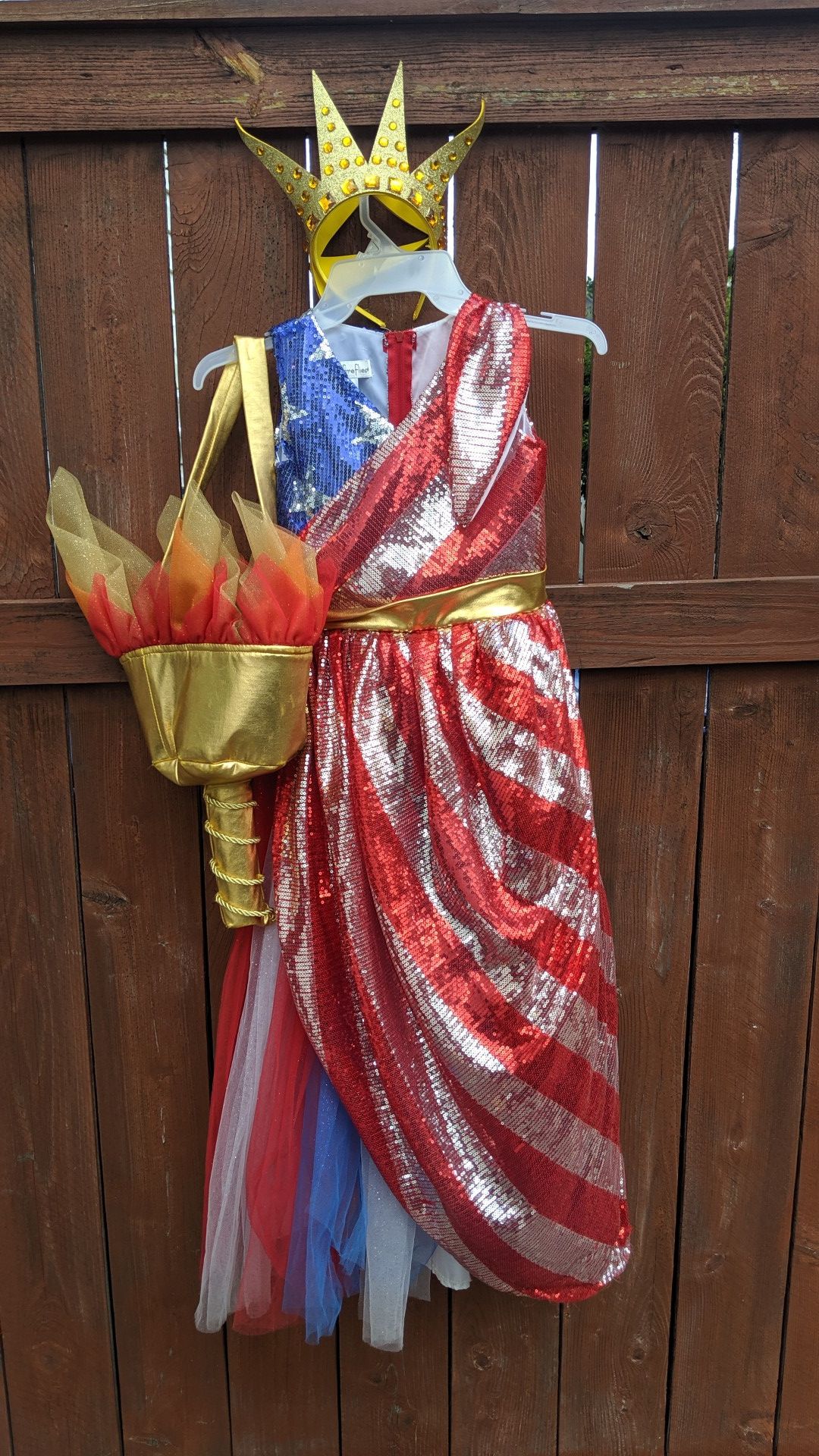 Lady Liberty Halloween Costume