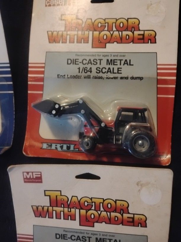 ERTL. Diecast Metal Tractor Toys