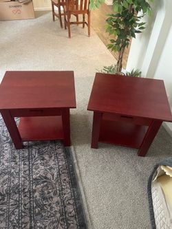 Free Pier 1  Wood Nightstands