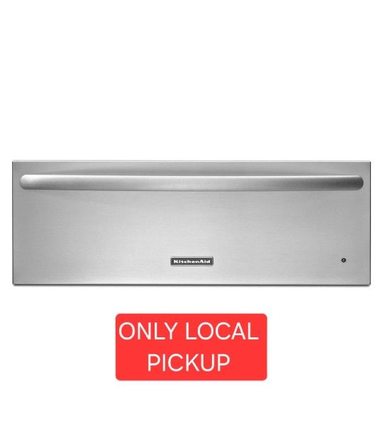 ✨️ KitchenAid KEWS105BPA 30 In Wide 1.5 Cu.Ft. Warming Drawer ‼️panel Not Includ whs w1217