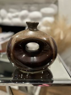Brown and Beige Vase 