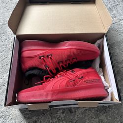 Puma Red Clyde Court Reform Meek Size 9.5 Basketball Shoes 