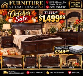 4pcs EK Bedroom set