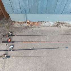 Fishing Poles Used