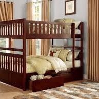 Full/full Bunk Bed, Price Includes Mattresses 