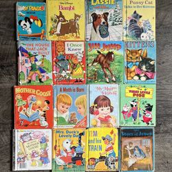 Vintage Rand McNally Junior Elf Children's Books and more (Lot of 16)