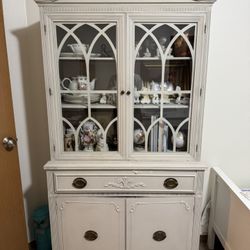 Mahogany Hutch (painted) 