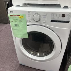 Dryer, LG New Open Box 27” Wide 7.4 Cu.ft Dryer