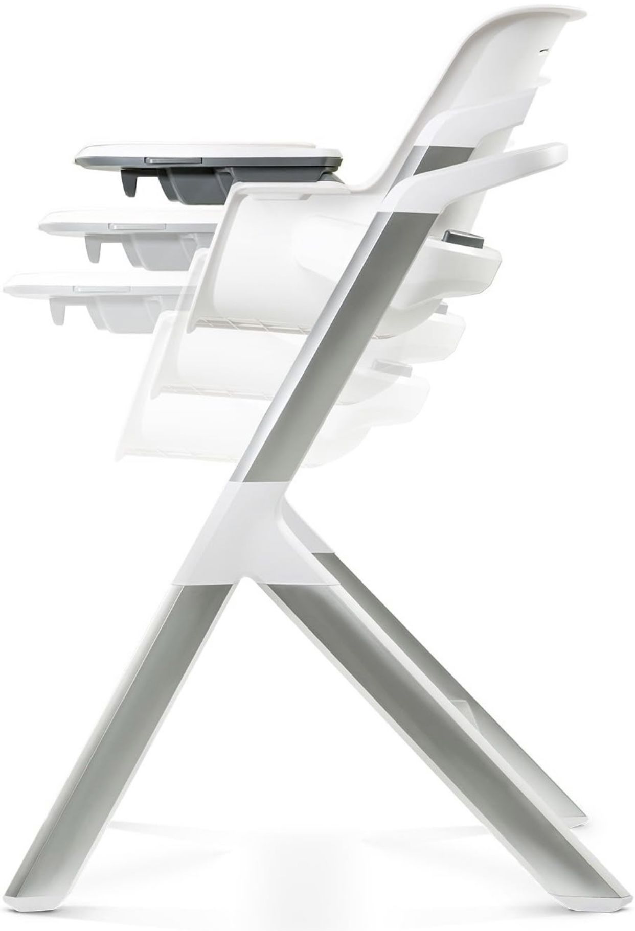 4moms Connect High Chair, One-Handed Magnetic Tray Attachment