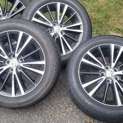 For Sale: Like-New Tires With Rims From 2018 Toyota Corolla 