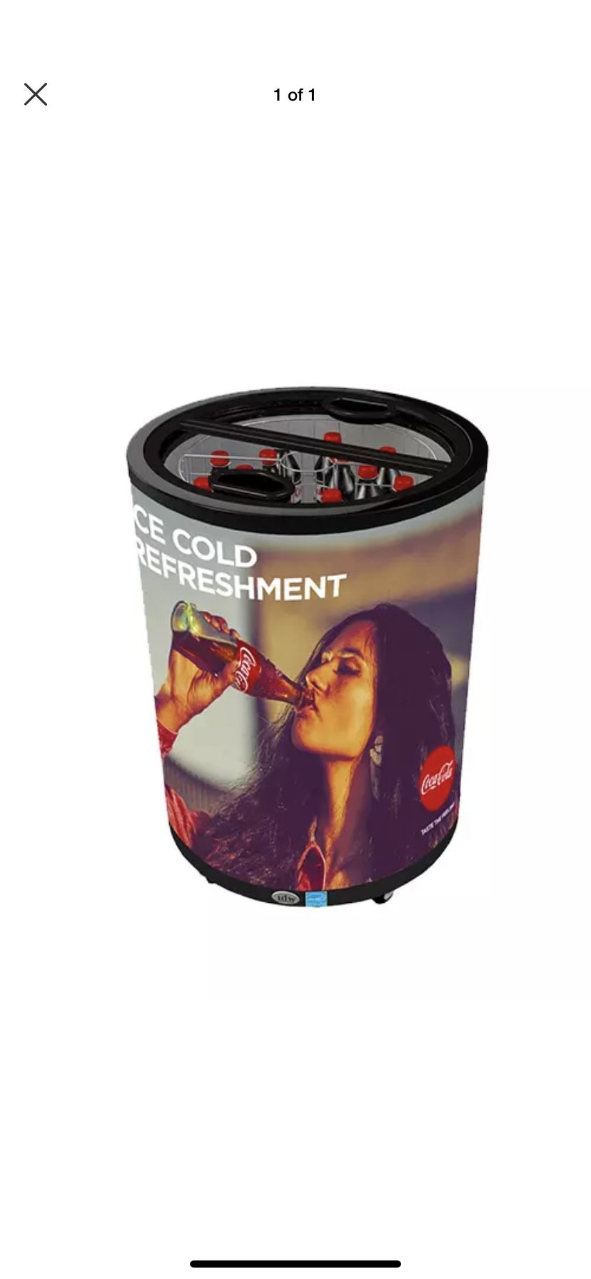 Coca-Cola RCM-77 Rechargeable Cold Merchandiser