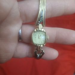 Antique Elgin 10krgp Women's Watch & Bulova