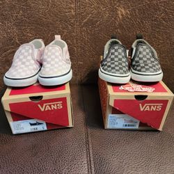 Kids Van's Shoes 