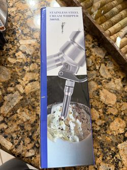 Stainless Steel Cream Whipper 500ml
