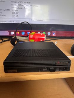 Lenovo ThinkCentre M90q gen 3 mini PC, 10th Anniversary Edition, i7-12700, 32gb DDR5 RAM, 2TB M.2 SSD