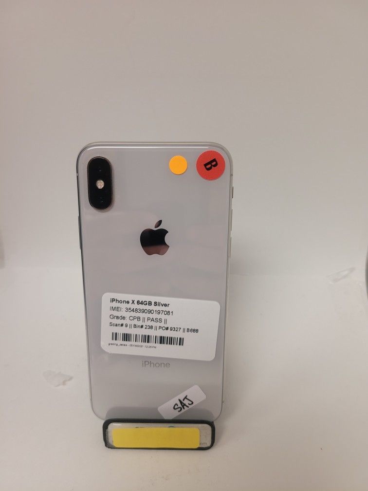 IPHONE X 64 GB FULLEY UNLOCKED TO ANY CARRIER ON SPECIAL PRICE ONLY FOR TODAY