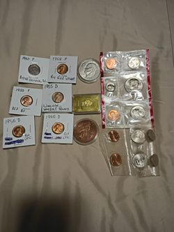 US Coin Lot – Wheat Pennies, Mint Set & More