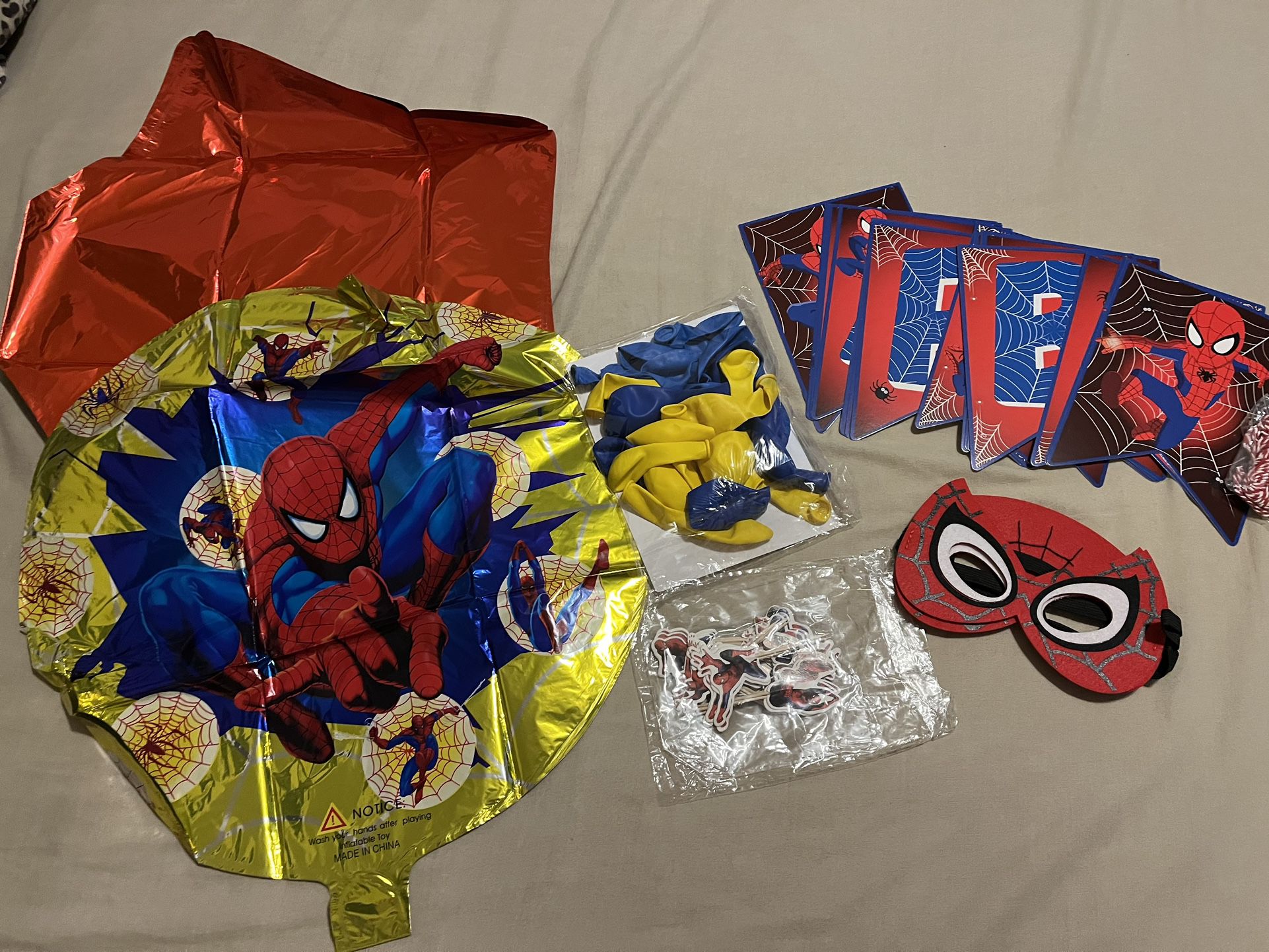 Spiderman Party Supplies 