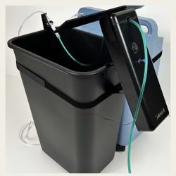 REDUCED PRICE! Remote Retractable Oxygen Tube Reel, 2 RemoteControls and new 50’ Hose