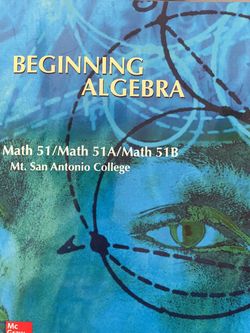 Beginning Algebra