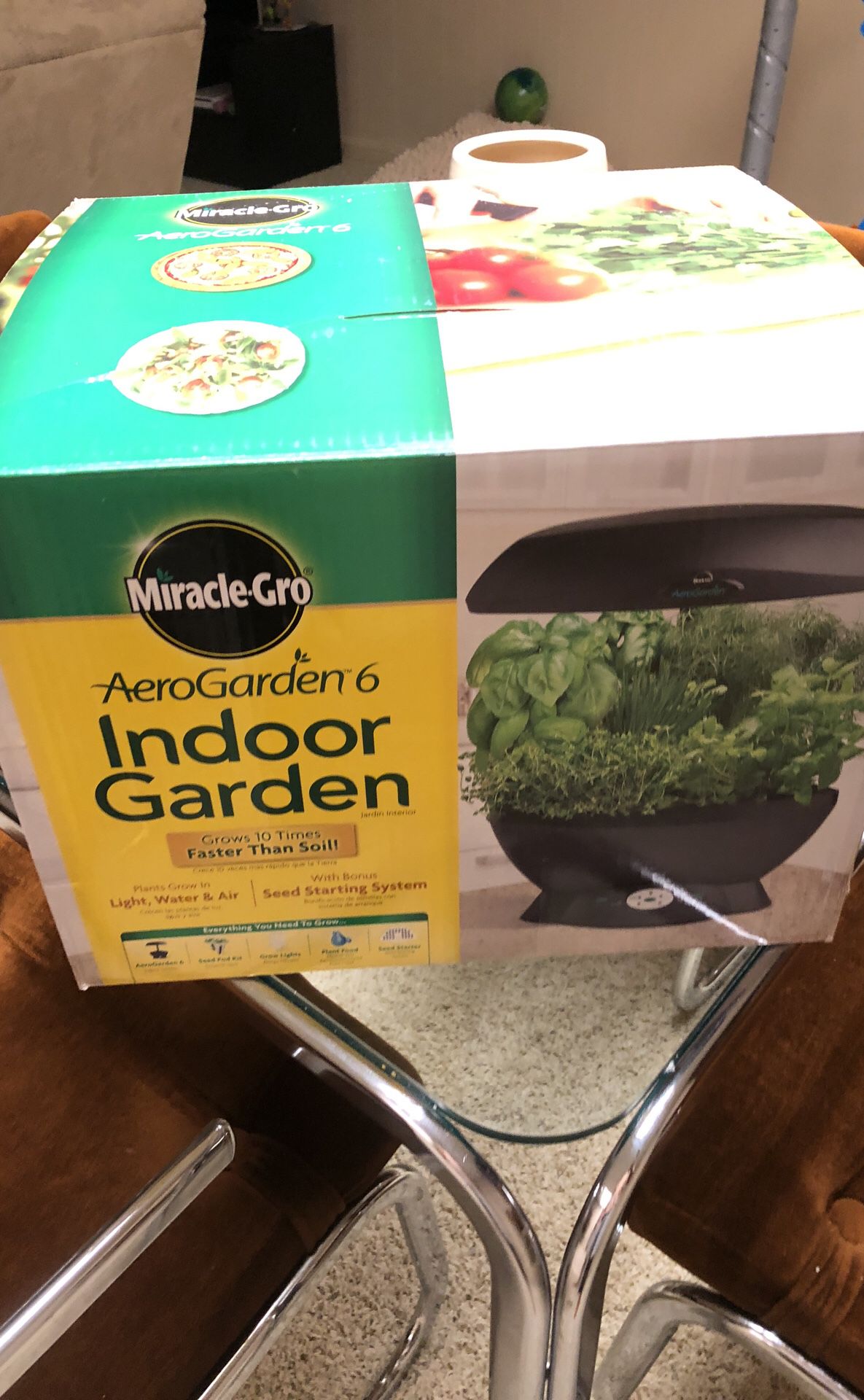 Miracle Gro indoor garden