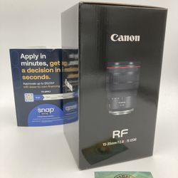 Open Box Canon RF 15-35mm F2.8 Lens 