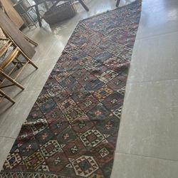Turquoise Kilim Runner