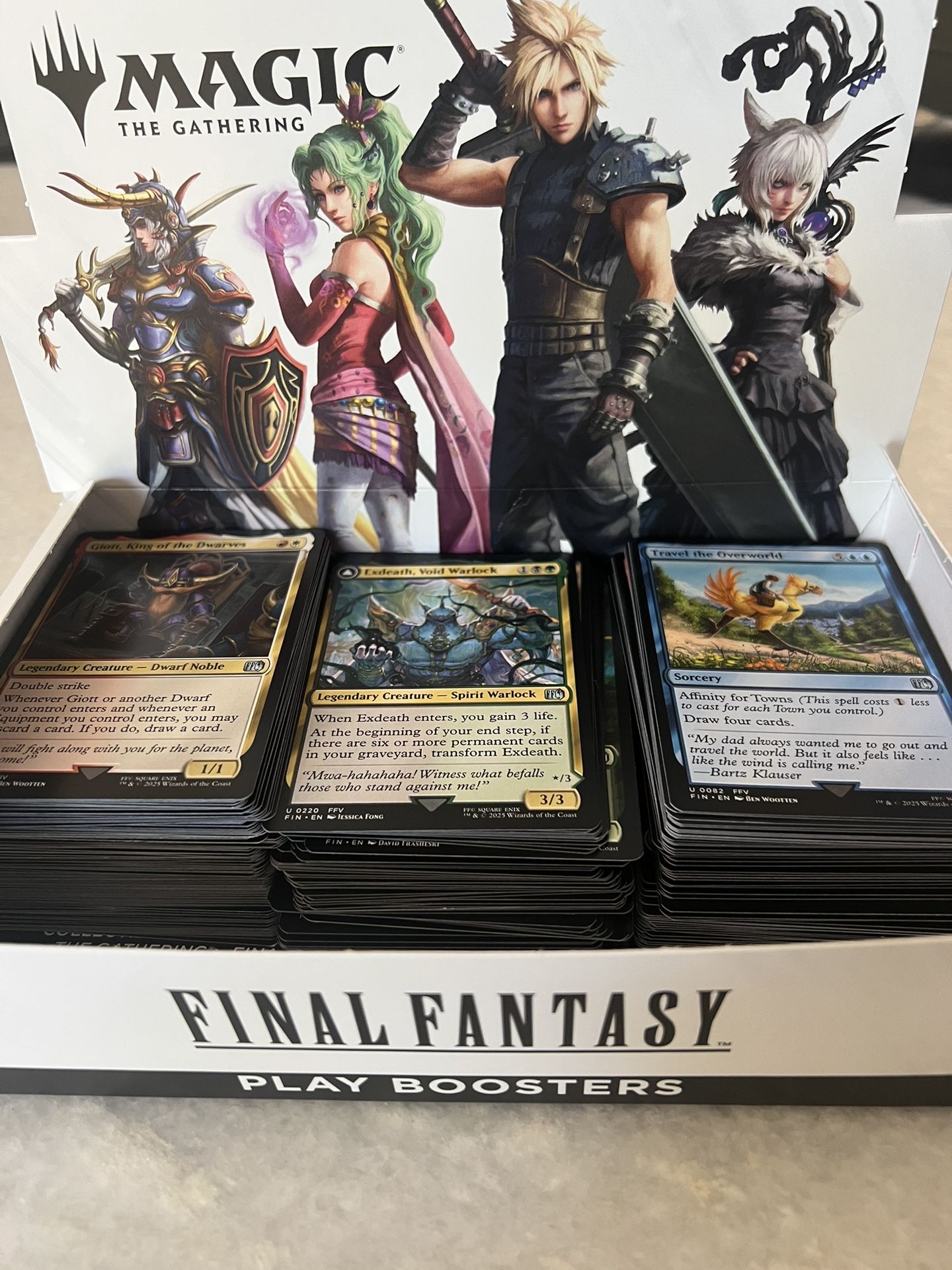 Magic The Gathering Final Fantasy Lot